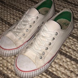 Men’s size 9.5 white PF Flyers